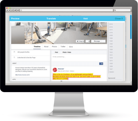 Social Media Monitoring Alert