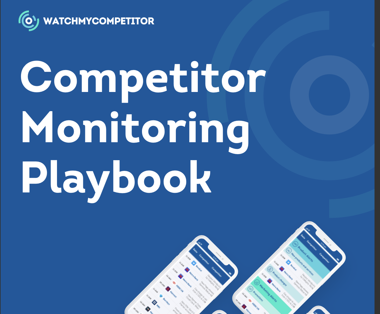 competitor monitoring playbook